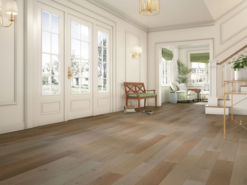 TimberBrushed Hardwood Flooring from Hartco